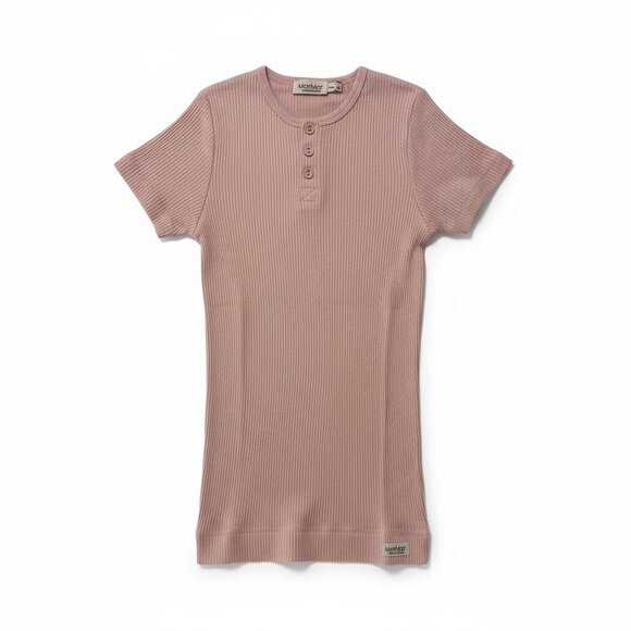MARMAR COPENHAGEN - SHORT SLEEVE TEE - 50%COTTON - LIGHT PINK - 9Y - NEW NO TAG - Picture 1 of 5